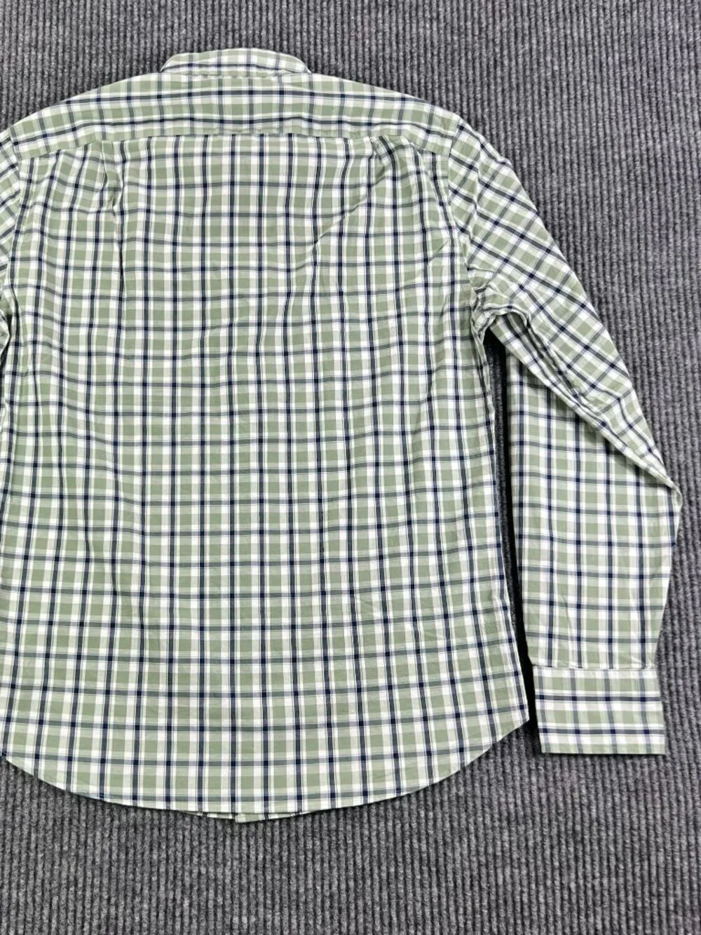 J.Crew Slim Untucked Plaid Button Down Shirt Green/Navy Blue Men’s Small NWT